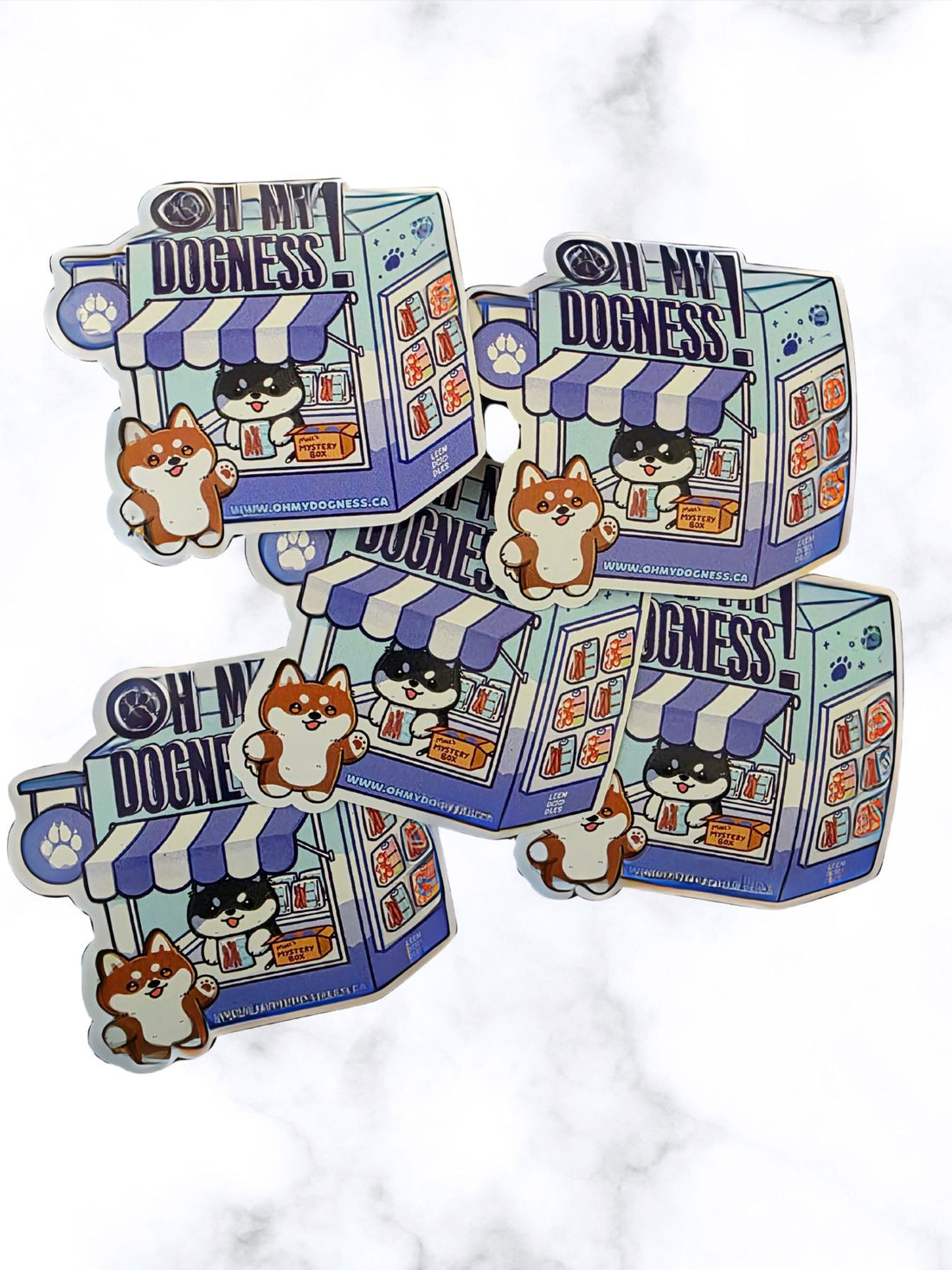 OH MY DOGNESS - STICKERS - 5 pack