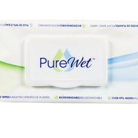 NEW - Pure Wet Pet Wipes (Regular 60 wipes and XL sizes)