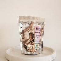Freeze dried seafood medley