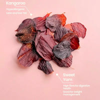 Furrytales - Kangaroo baked sweet yam chips