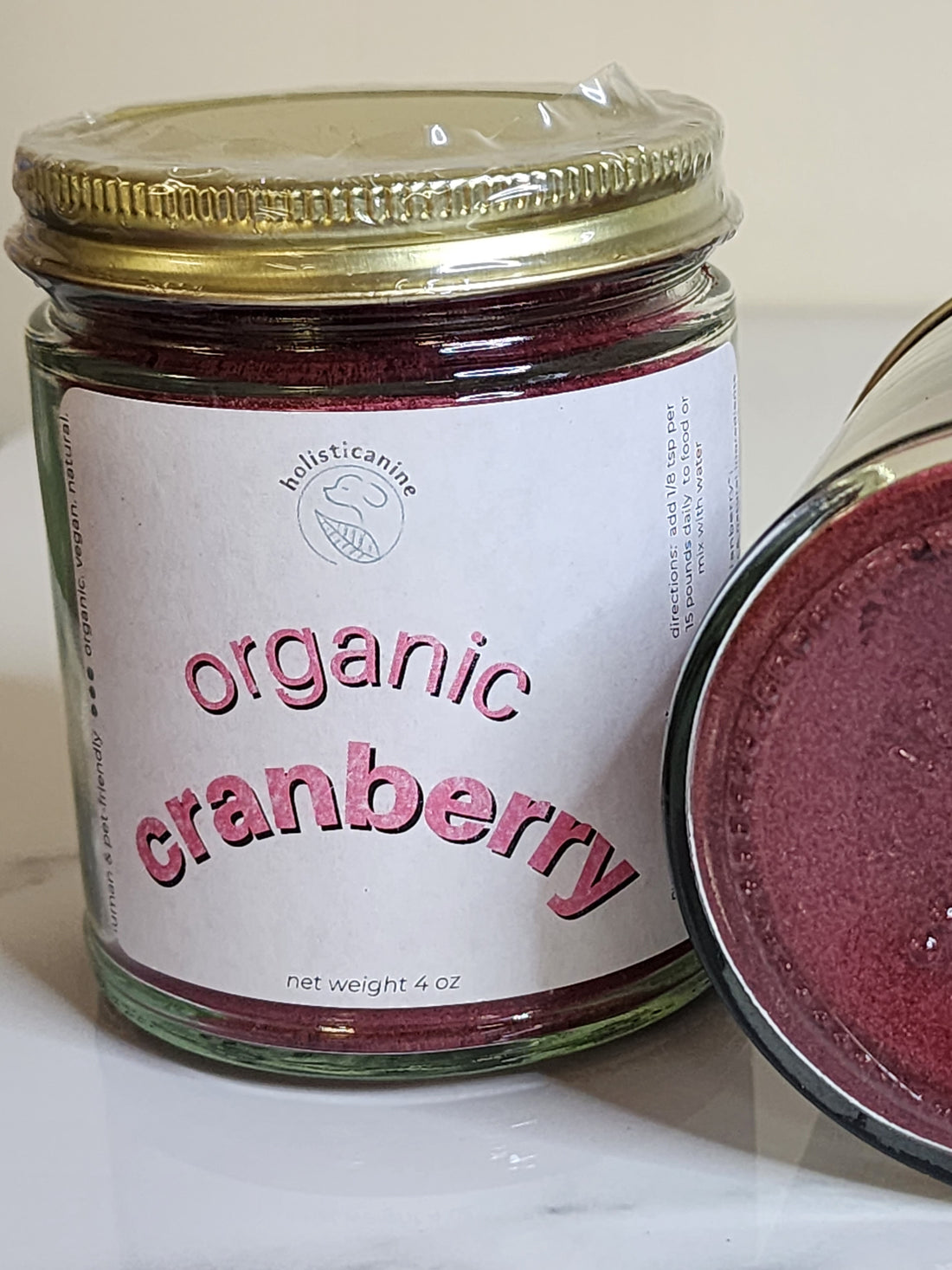 NEW - Holisticanine -Organic Cranberry | Urinary Tract and Immune Support Supplement