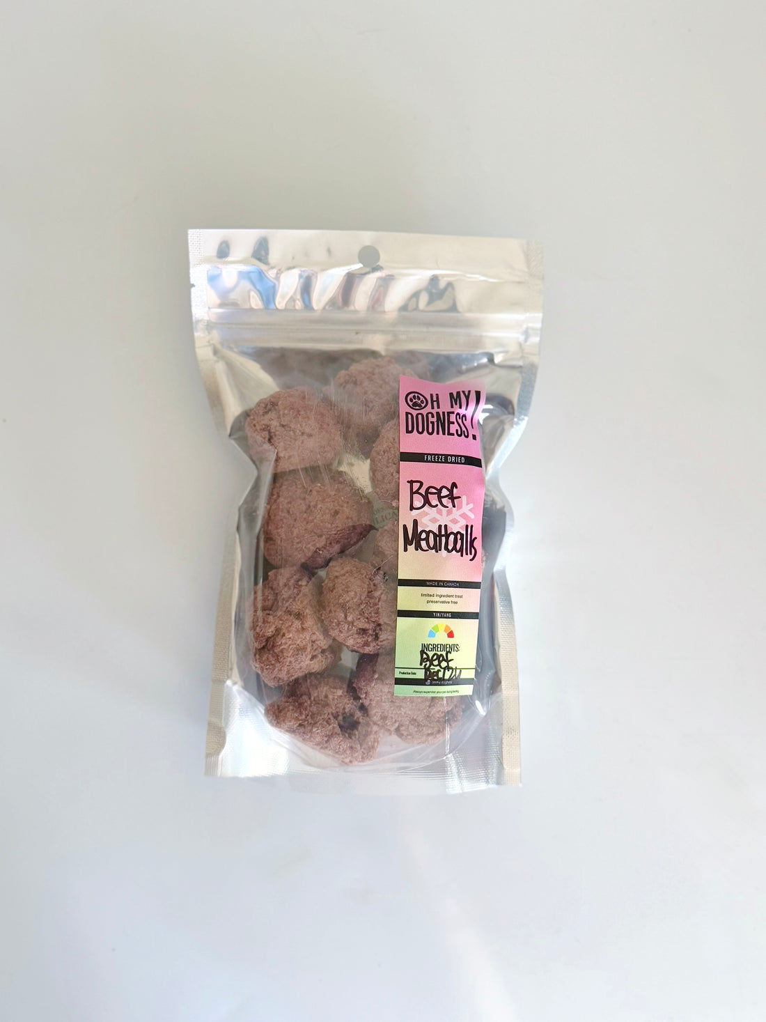 Freeze Dried Beef Meatballs