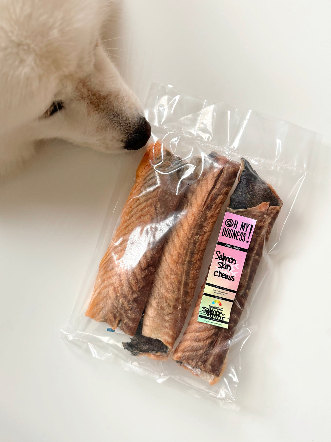 (Limited Release) Freeze Dried Salmon Skin Rolls (XL)