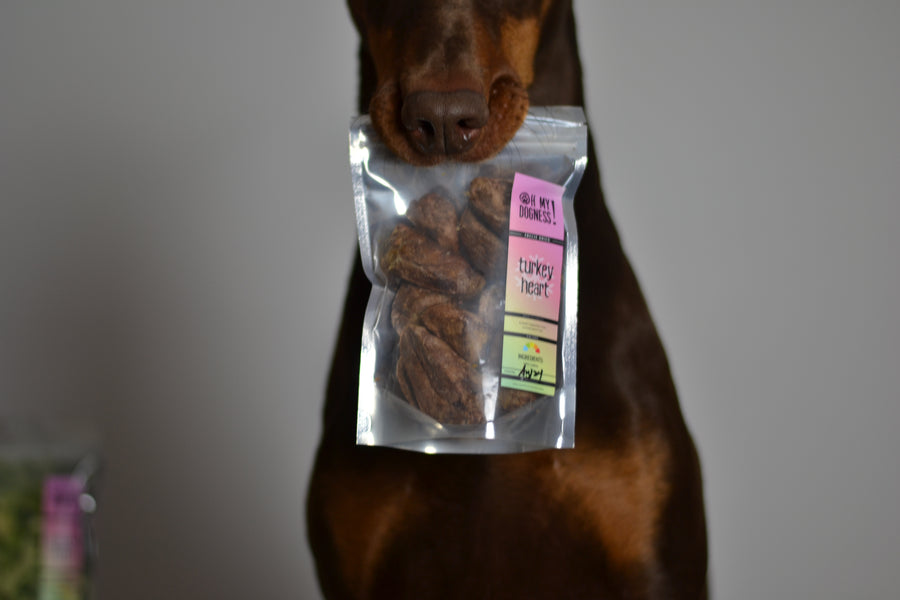 Freeze Dried Turkey Hearts