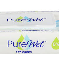 NEW - Pure Wet Pet Wipes (Regular 60 wipes and XL sizes)