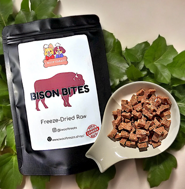 IWOOFTREATS- BISON BITES