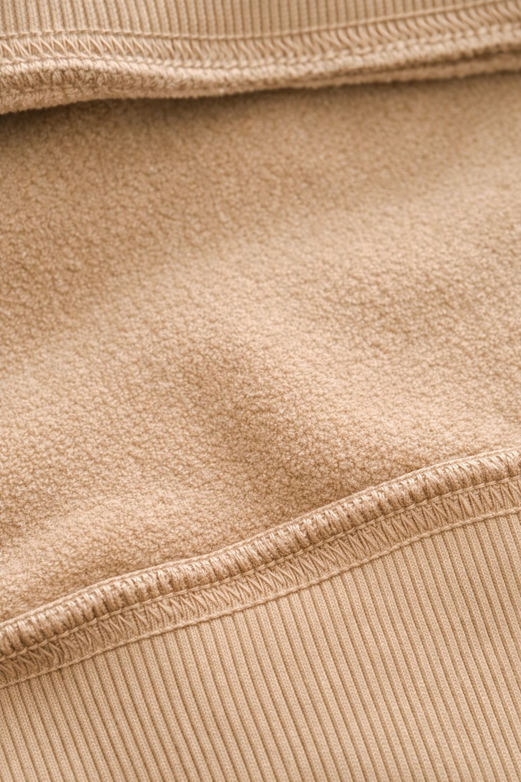 OMD EMBOSSED COMMUNITY CREW NECK (LIMITED RELEASE) - TAN