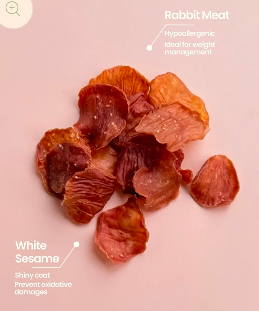 Furrytales - Rabbit and white sesame chips