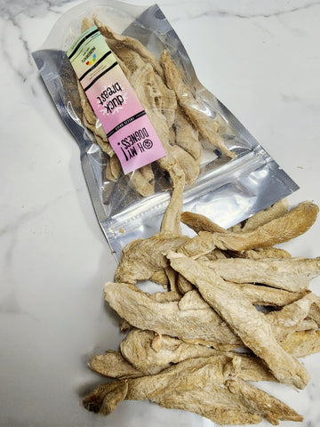 Freeze Dried Duck Breast Strips