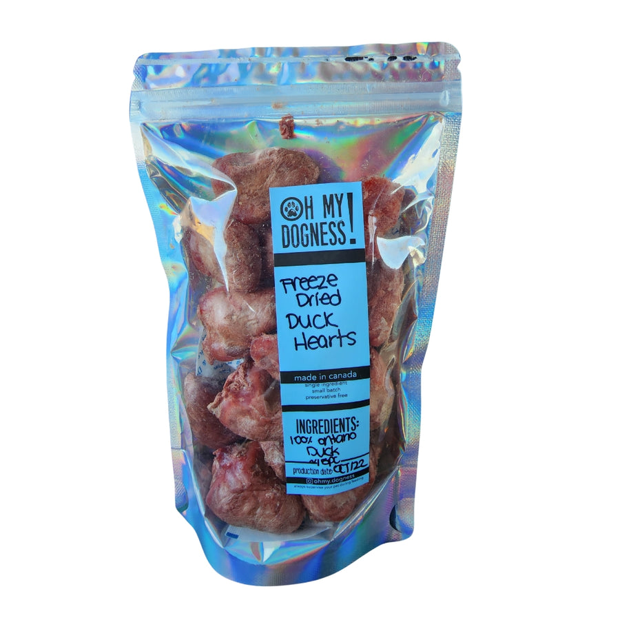 Freeze Dried Duck Hearts